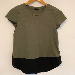 Express Color Block Tee Shirt